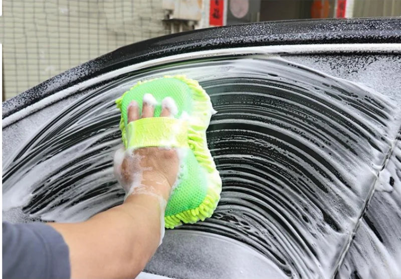 Scratch-Free Microfiber Wash Mitt