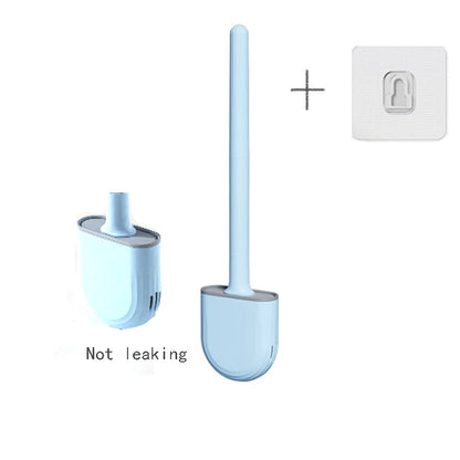 Silicone Toilet Brush & Holder