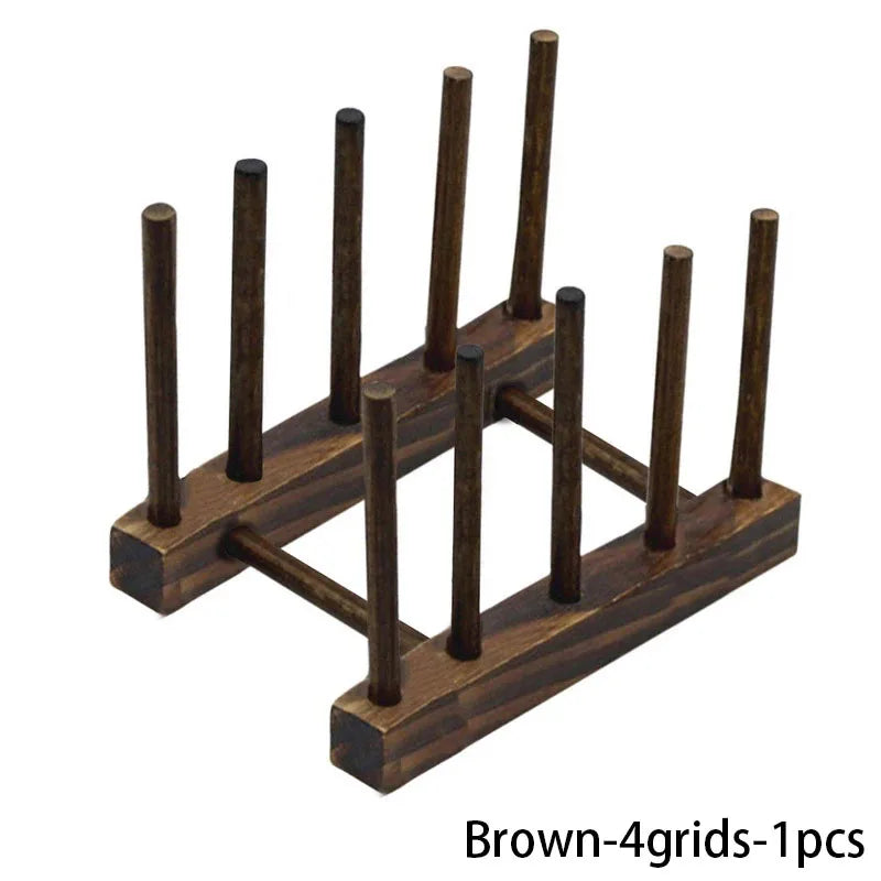 Wooden Dish Drying Rack