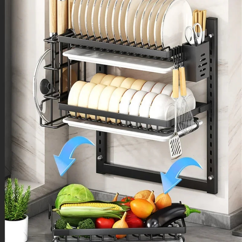 Adjustable Kitchen Storage Rack