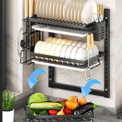 Adjustable Kitchen Storage Rack
