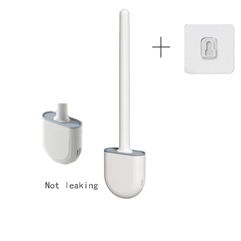 Silicone Toilet Brush & Holder