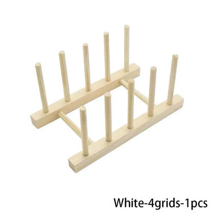 Wooden Dish Drying Rack