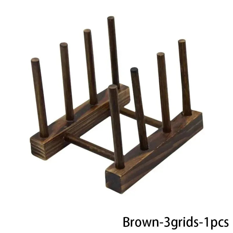 Wooden Dish Drying Rack