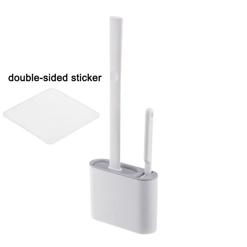 Silicone Toilet Brush & Holder
