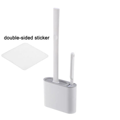 Silicone Toilet Brush & Holder